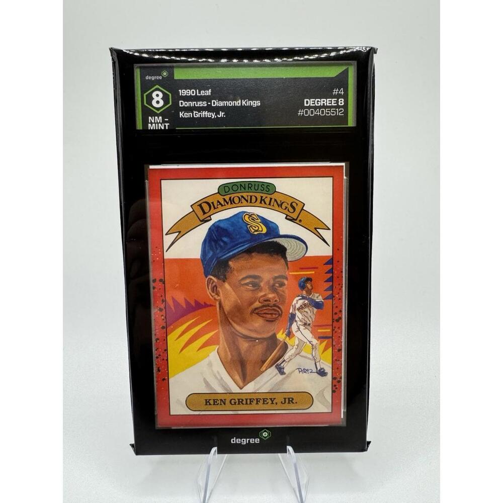 1990 Donruss #4 Ken Griffey Jr. DEGREE 8
